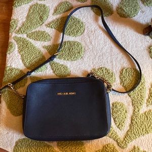 Navy Michael Kors crossbody